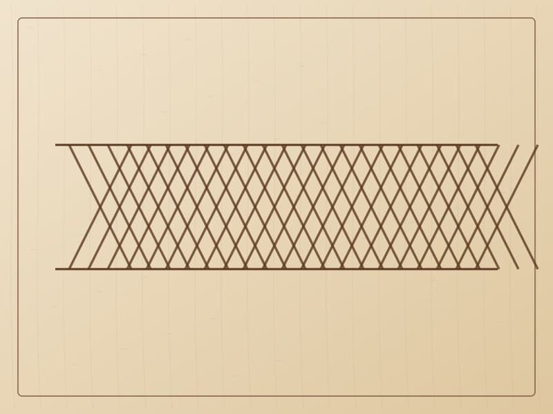 编织边纹