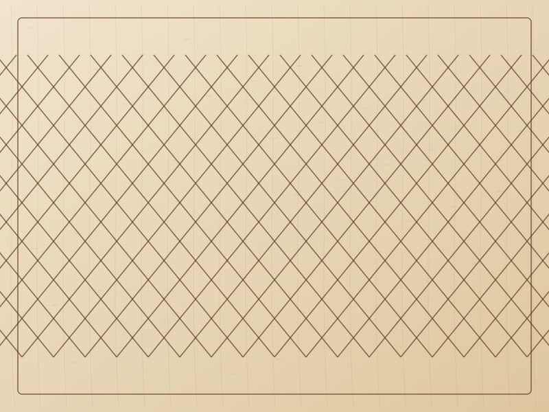 菱形网格纹