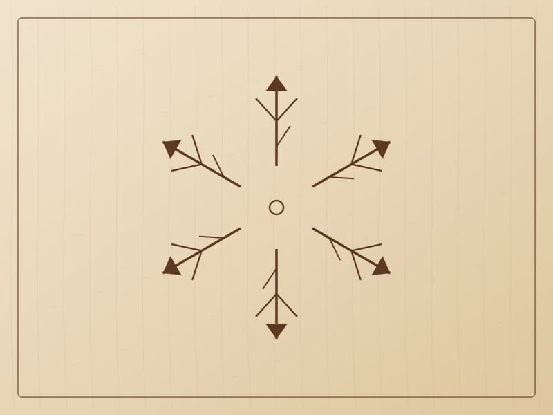 雪花纹